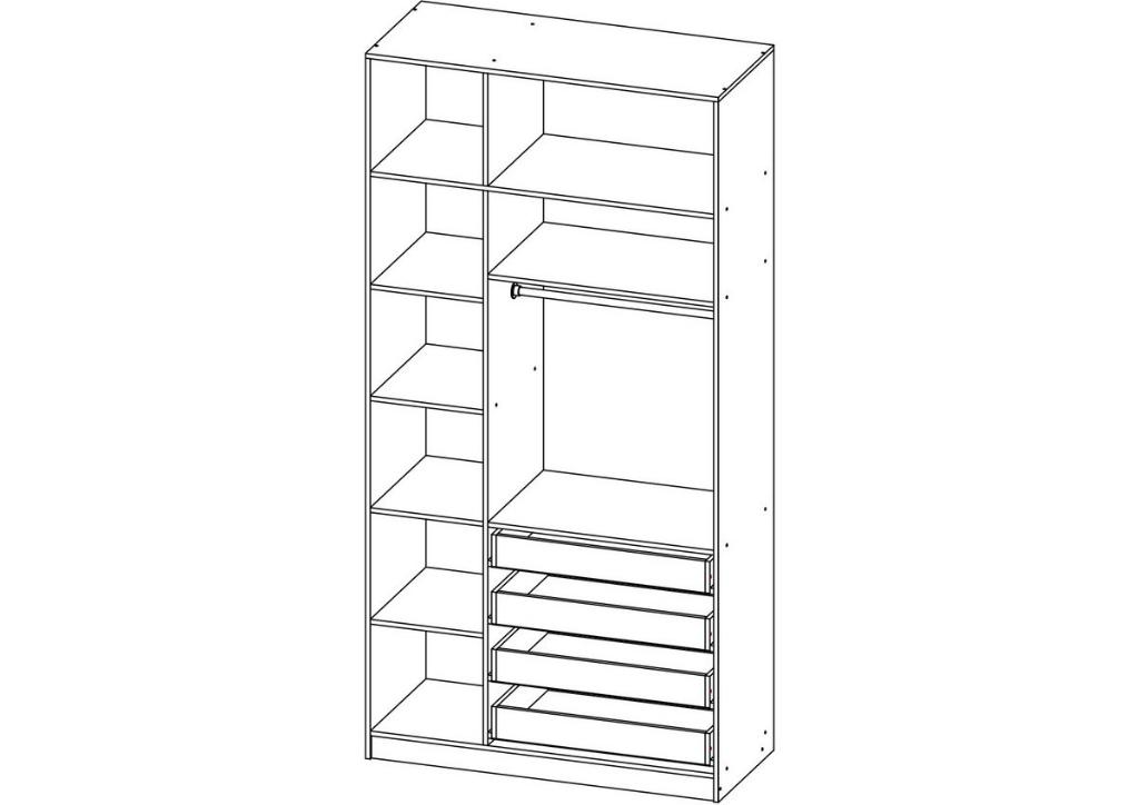 <p>Шкаф</p> распашной Зодиак 3.4+А