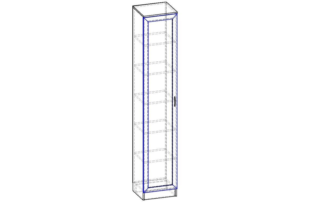 <p>Шкаф</p> распашной Горизонт-М-1 ШР.017.400-05