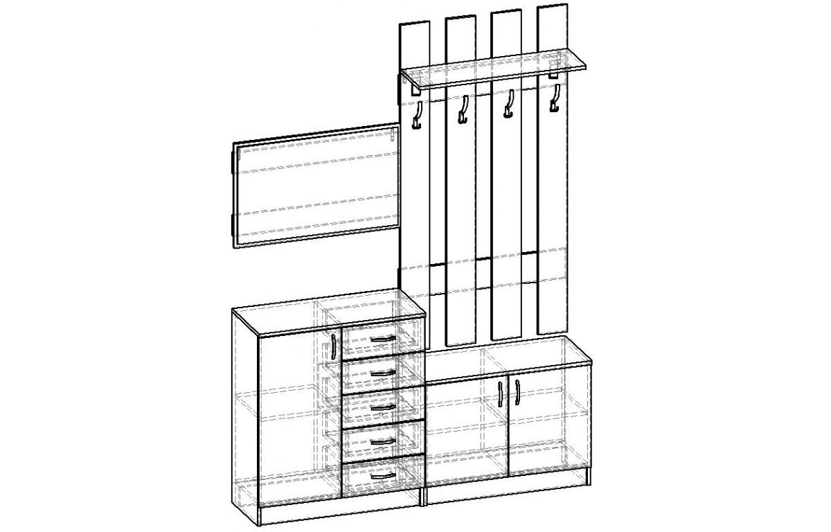 <p>Прихожая</p> Горизонт-10М