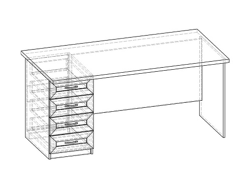 Письменный стол Премьер СП.001.1600-05