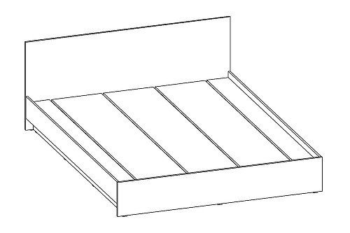 Кровать Марина, ширина-80