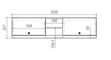 Антресоль Стрекоза-6 Космея