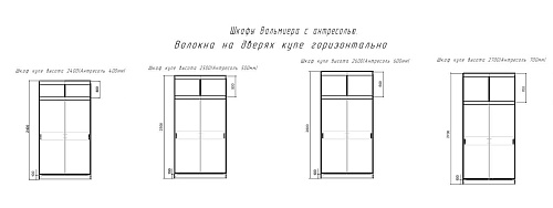 Шкаф-купе Валмиера-3А