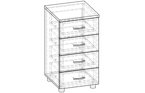 Тумба Лидер Т.019.400-01