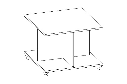 Журнальный стол Фортуна-1 СЖ.023.630-00