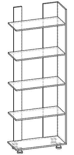 Стеллаж Норд-15.01