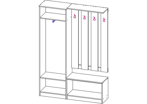 Прихожая Комби-5